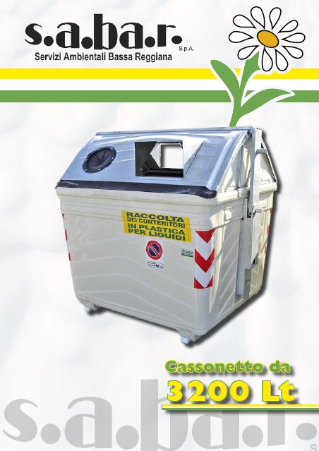 Cassonetto Plastica 3200 Lt