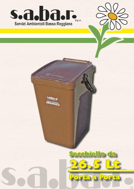 Secchiello Organico 26.5 Lt